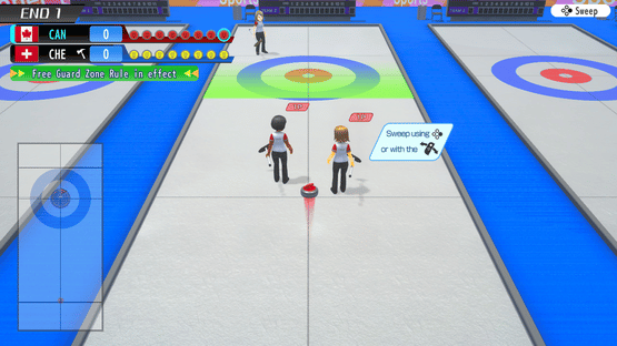 Let's Play Curling!! Screenshot