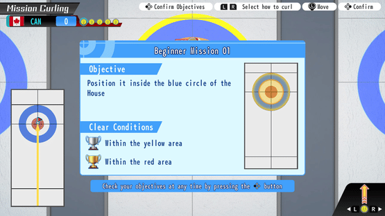Let's Play Curling!! Screenshot