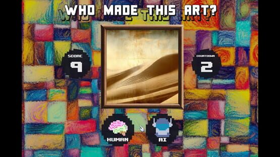 Who made this art? Human or AI screenshot 1
