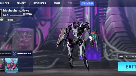 Mechachain screenshot 1