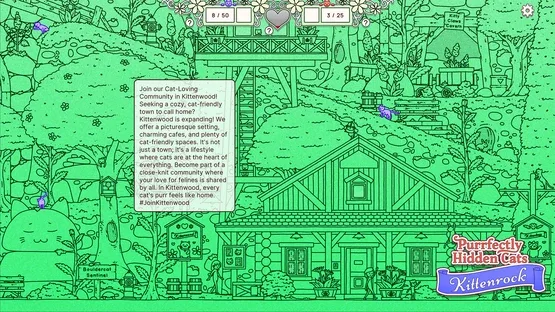 Kittenrock Cats - A Hidden Object Game screenshot 1