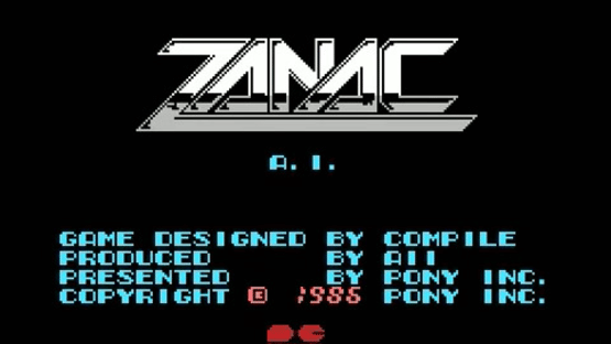 Zanac Screenshot