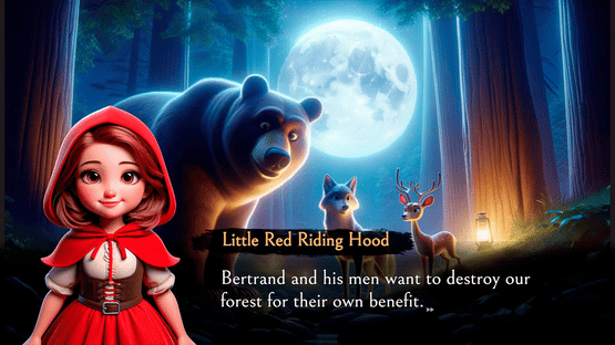 Little Red Riding Hood: Wonder Animals Screenshot