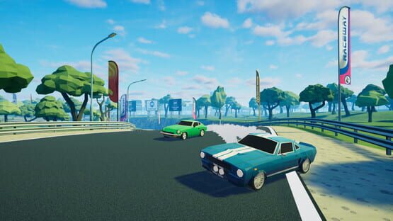 Toon Roads: Race & Drift screenshot 2