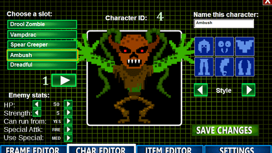 8-Bit RPG Creator: Zombies Attack! Screenshot