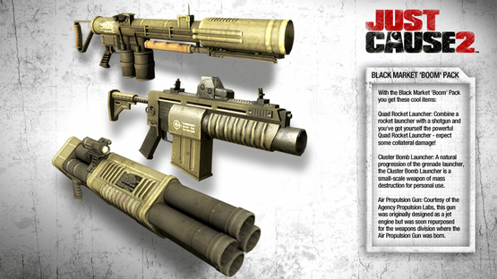 Just Cause 2 - Black Market Boom Pack DLC Screenshot