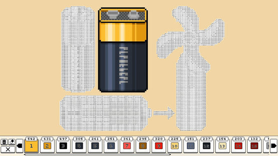 Coloring Pixels: Machines Pack Screenshot