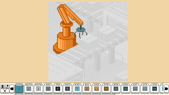 Coloring Pixels: Machines Pack Screenshot