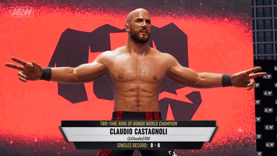 All Elite Wresting: Fight Forever - Giant Swing in the Ring Screenshot