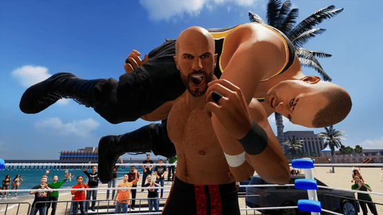 All Elite Wresting: Fight Forever - Giant Swing in the Ring Screenshot