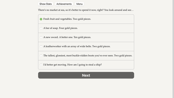 Scarlet Sails Screenshot