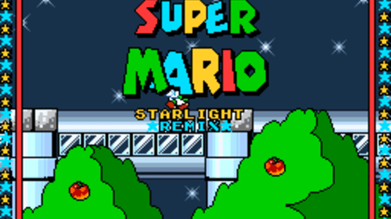 Super Mario Starlight Remix Screenshot