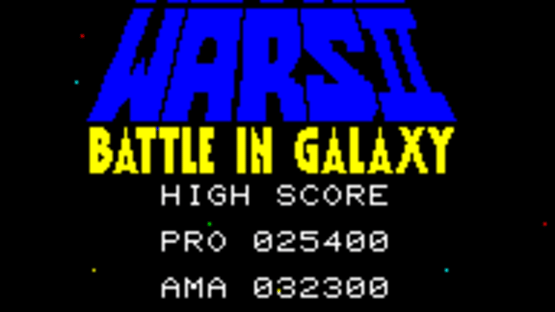 Astro Wars II: Battle in Galaxy Screenshot