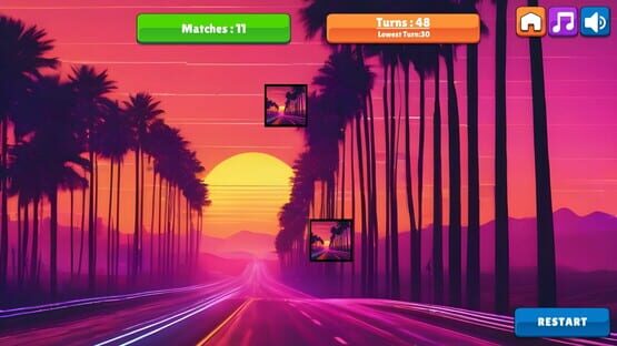 OG Memory: Synthwave Cars screenshot 4