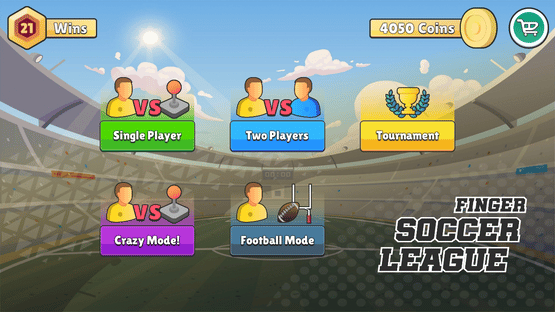 Finger Soccer League Screenshot