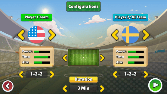 Finger Soccer League Screenshot