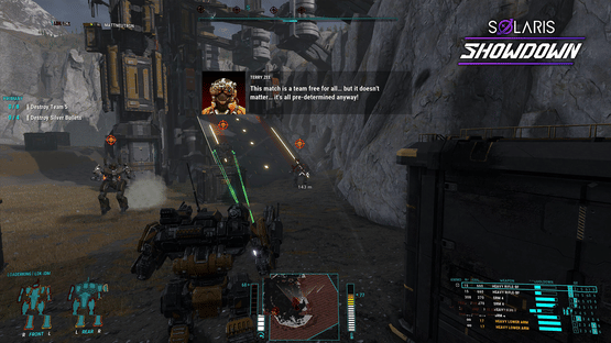 MechWarrior 5: Mercenaries - Solaris Showdown Screenshot