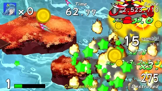 Bootleg Soldier Azure: Astral Rave gameplay screenshot 2