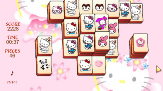 Hello Kitty Mahjong Screenshot