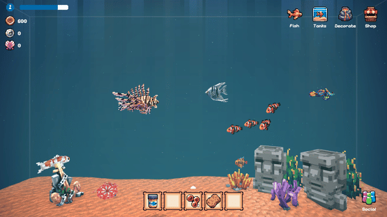 Tiny Aquarium: Social Fishkeeping Screenshot