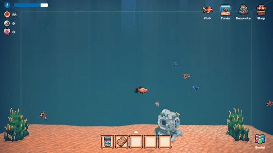 Tiny Aquarium: Social Fishkeeping Screenshot