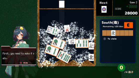 Drop Mahjong Tiles Screenshot