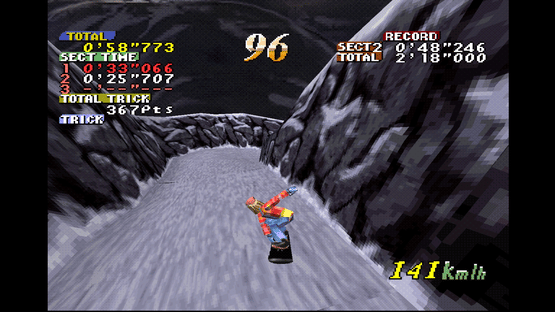 Cool Boarders Screenshot