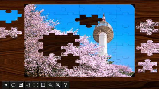 Jigsaw Puzzle World: South Korea Screenshot