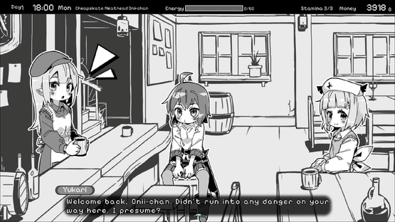 Living With Sister: Monochrome Fantasy Screenshot