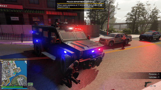 Flashing Lights: Beast Swat Truck DLC Screenshot