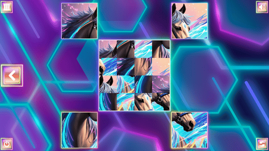 Neon Fantasy: Horses Screenshot