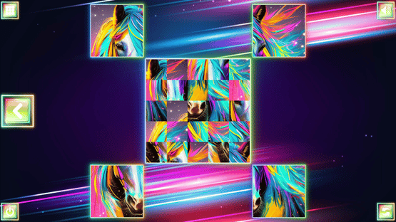Neon Fantasy: Horses Screenshot