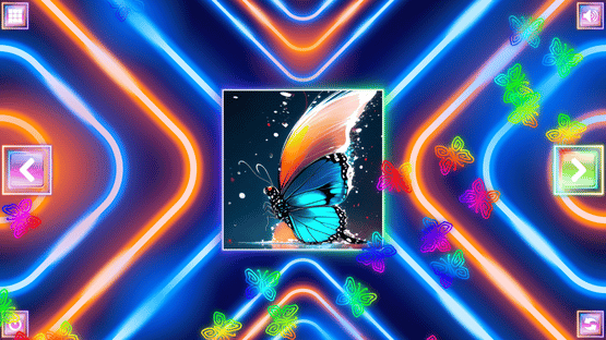 Neon Fantasy: Butterflies Screenshot
