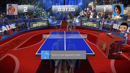 Kinect Sports Gems: Ping Pong Screenshot