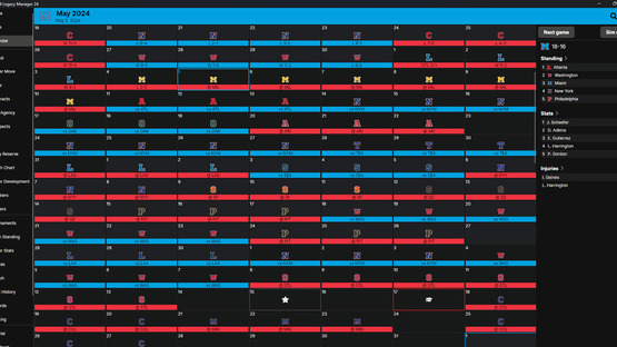 Baseball Legacy Manager 24 Screenshot