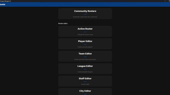 Baseball Legacy Manager 24 Screenshot