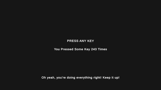 Press Any Key Screenshot