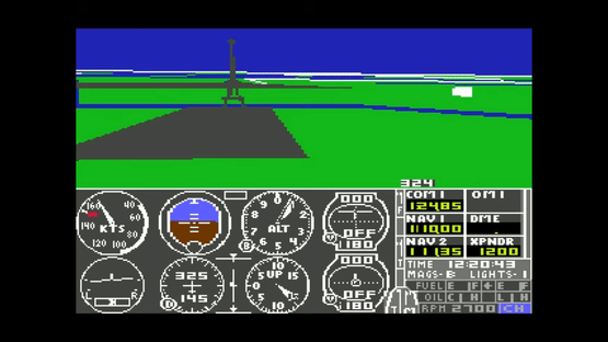 Flight Simulator II Screenshot