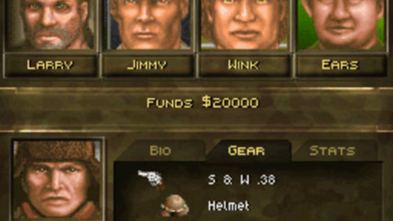 Jagged Alliance DS Screenshot