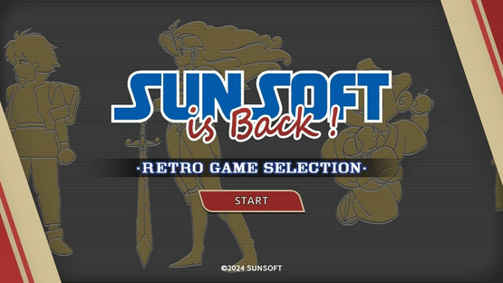 Sunsoft is Back! Retro Game Selection Screenshot