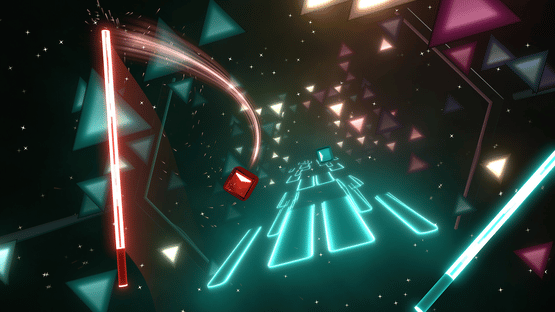 Beat Saber: Daft Punk - "Harder, Better, Faster, Stronger" Screenshot