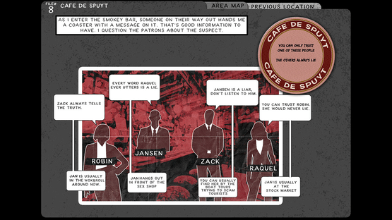 A Death in the Red Light Screenshot