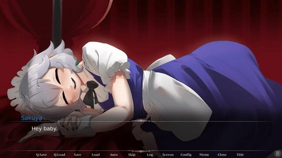 Sleeping With Sakuya Izayoi: ASMR DLC Screenshot