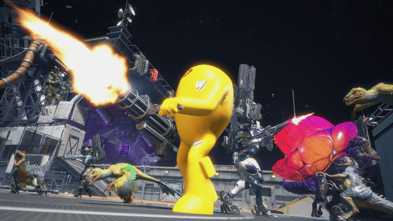 Exoprimal: Krieger Mega Man Set Screenshot