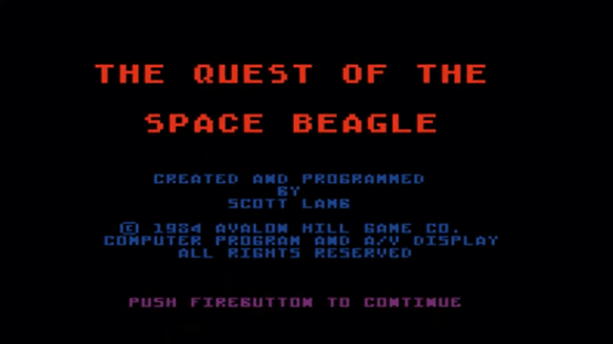 Quest of the Space Beagle Screenshot