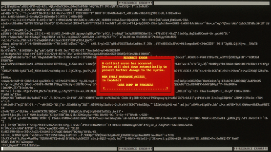 Terminal Escape Screenshot