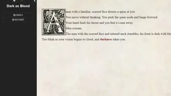Dark as Blood screenshot 2