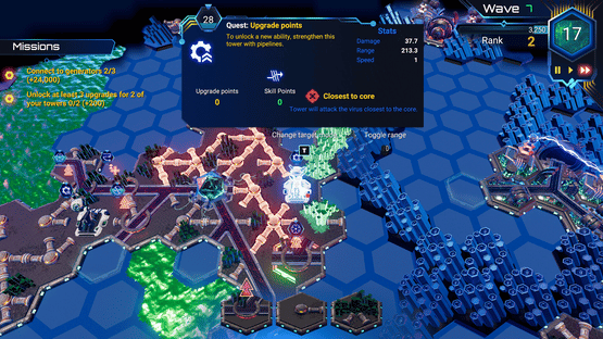 HexaScape: Cyber Defense Screenshot