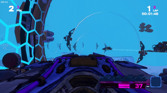 AquaBlitz: Alien Racer Screenshot