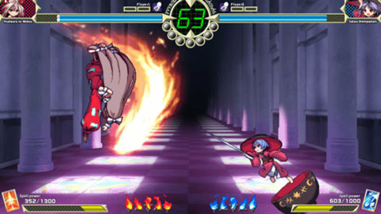 Touhou Shinpiroku: Urban Legend in Limbo. Screenshot